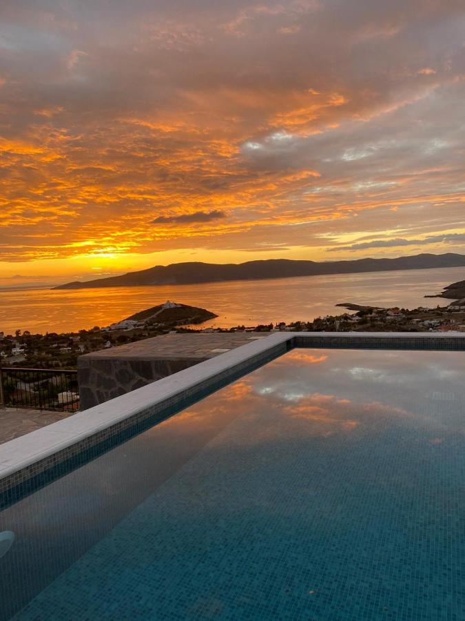 Villa Panorama Agia Marina Mikrolimanou Kültér fotó