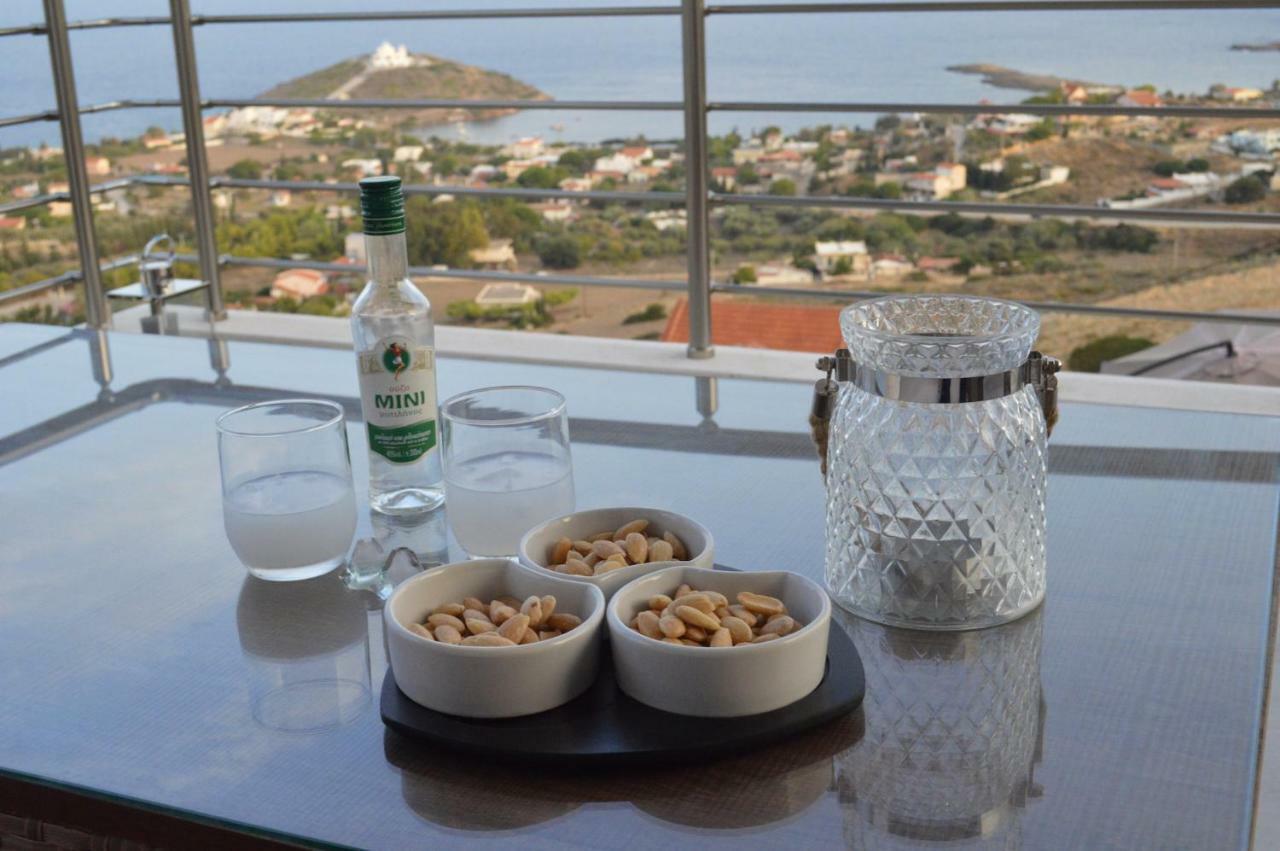 Villa Panorama Agia Marina Mikrolimanou Kültér fotó