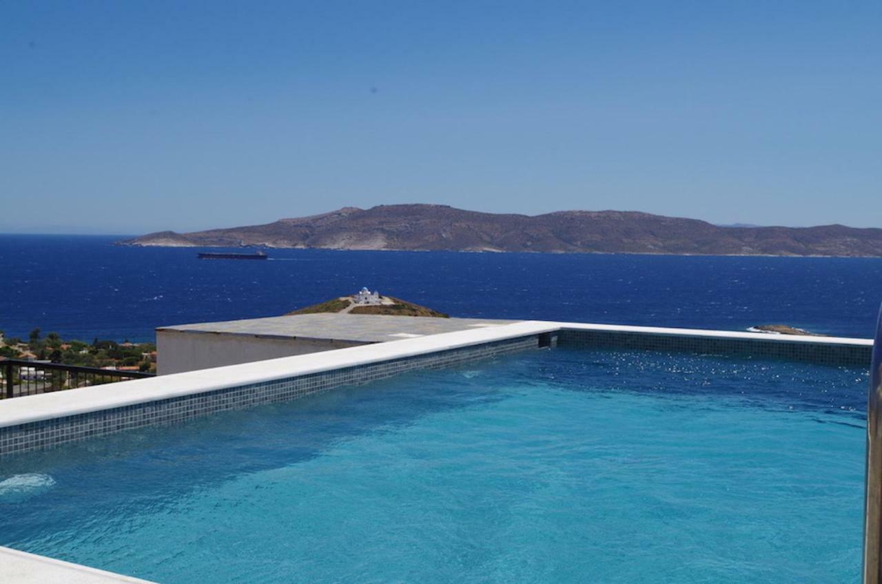 Villa Panorama Agia Marina Mikrolimanou Kültér fotó